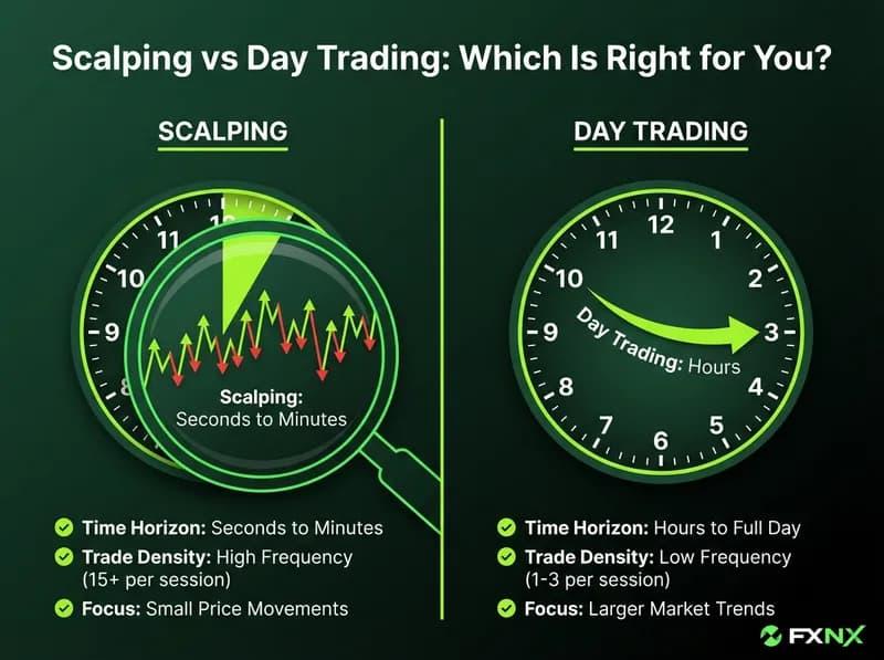 The Two Paths of the Market: A Comparative Analysis of Intraday Trading and Scalping​​​​​​​
